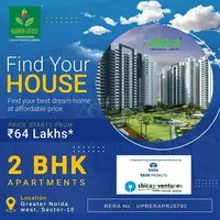 2Bhk Luxury Sikka Kaamya  Greens  Apartments Elevate Your Living Experience