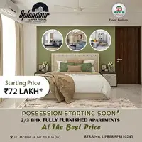 Apex Splendour | Greater Noida West | 2/3 Bhk Luxury Apartments