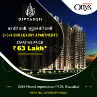 2 Bhk Apartment in NH24, Ghaziabad by Divyansh Onyx
