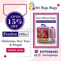 Personalized Sidepatty Printing Bags Wholesale || Sri Raja Bags - 1