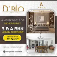 Luxuries 3 BHK Apartments by Apex Drio in Indirapuram, Ghaziabad