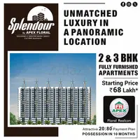 Amazing 2 BHK Apartments by Apex Splendour in Greater Noida West