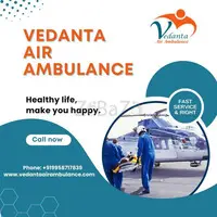 Hire the Most Trusted Vedanta Air Ambulance Services in Siliguri for Quick Patient Relocation