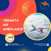 Use Vedanta Air Ambulance Service in Nagpur with Medical Nurse - 1