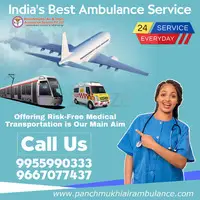 Avail of Panchmukhi Air and Train Ambulance Services in Patna for Transfer Patients Hassle-Free - 1