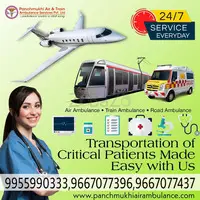 Hire Superior Panchmukhi Air Ambulance Services in Kolkata for Risk-free Patient Transfer