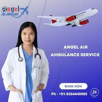 Book Medical Aid Air Ambulance in Kolkata at Reasonable Cost by Angel - 1