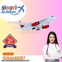 Book Angel Air Ambulance Service in Jamshedpur With 24*Hour Medical  Transportation