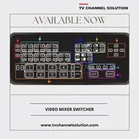 Use Video Mixer Switcher for video production - 1