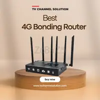 4g bonding router with bond sim card cellular network use