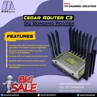 5G bonding router choice of professional photographer