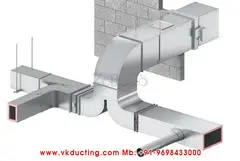 Industrial Steel Ducting, AC Ducting, Air Cooler Ductings - 3