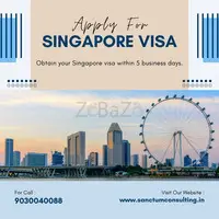 Singapore Tourist Visa in 5 days