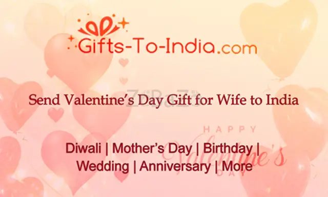Find the Perfect Valentine’s Day Gifts for Wife on Gifts-to-India.com - 1/1