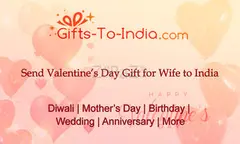 Find the Perfect Valentine’s Day Gifts for Wife on Gifts-to-India.com