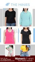 Buy T-Shirts for Women Online at Best Price - The Minies