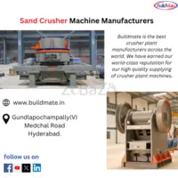 Sand Crusher Machine Manufacturers