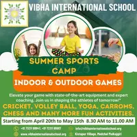 Summer Camp Indoor and Outdoor Games at Vibha International School - 1