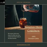 Signature Blend Cold Brew Coffee