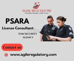 PSARA License Consultant in India for Security Agency