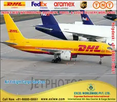 International Air Ship Courier Parcel Cargo Service Company in India Punjab, DHL Fedex