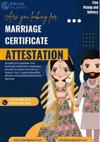 All types of Marriage Certificate Attestation Services in the Abu Dhabi, Dubai and UAE