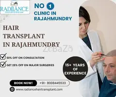 Get Natural Results with Hair Transplant in Rajahmundry