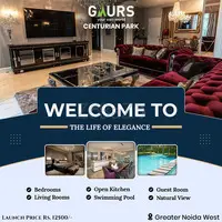3 BHK Apartment in Noida Extension - Gaur Centurian Park