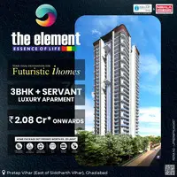 3 BHK Apartment in Siddharth Vihar - The Element