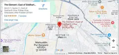3 BHK Apartment in Siddharth Vihar - The Element