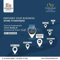 Premium Commercial Space on lease in Somajiguda | One Hyderabad by Pranava