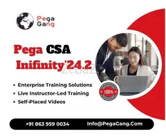 Get Certified with Pega CSA Infinity'24.2 Online Classes – PegaGang