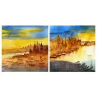Watercolor on Paper Painting