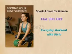 New Drop: Sports Lowers for Women – 20% Off Launch Offer