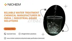 Reliable Water Treatment Chemical Manufacturer in India | Industrial Grade Solutions