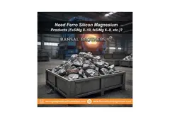 Need Ferro Silicon Magnesium Products (FeSiMg 8–10, FeSiMg 6–8, etc.)?
