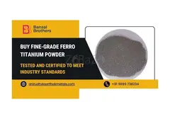 Buy Fine-Grade Ferro Titanium Powder for Metallurgical Applications
