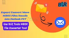 Convert MBOX to PST by BLR MBOX to PST Converter