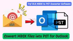 Convert MBOX to PST by BLR MBOX to PST Converter