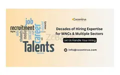 Decades of Hiring Expertise for MNCs & Multiple Sectors – Let Us Handle Your Hiring!