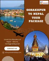 Gorakhpur to Nepal Tour Package, Nepal Holiday Package from Gorakhpur