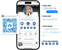 Digital Business Visiting Cards | Create, Customize & Share with RCards