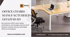 Top Office Chairs Manufacturer in Ghaziabad - rcmodular.com