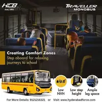 Traveller, Gurkha, Urbania, School bus, Ambulance, Toofan & Delivery Van
