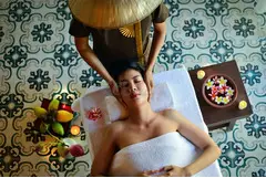 Body Massage Oil for Pain Relief by Navratna Therapy