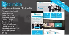 Desirable - The Multi-Purpose HTML5 Business Template ????