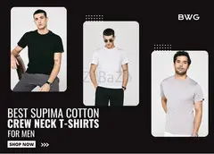 Best Supima Cotton Crew Neck T-Shirts for Men