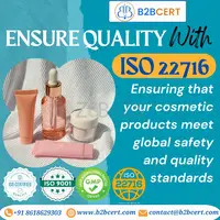 Achieve ISO 22716 Certification in Bangalore with B2BCERT – Your Trusted Compliance Partner