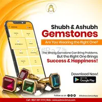 Shubh & Ashubh Gemstones – Are You Wearing the Right One - Astrology kundli app