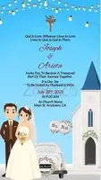 kerala christian wedding invitation cards